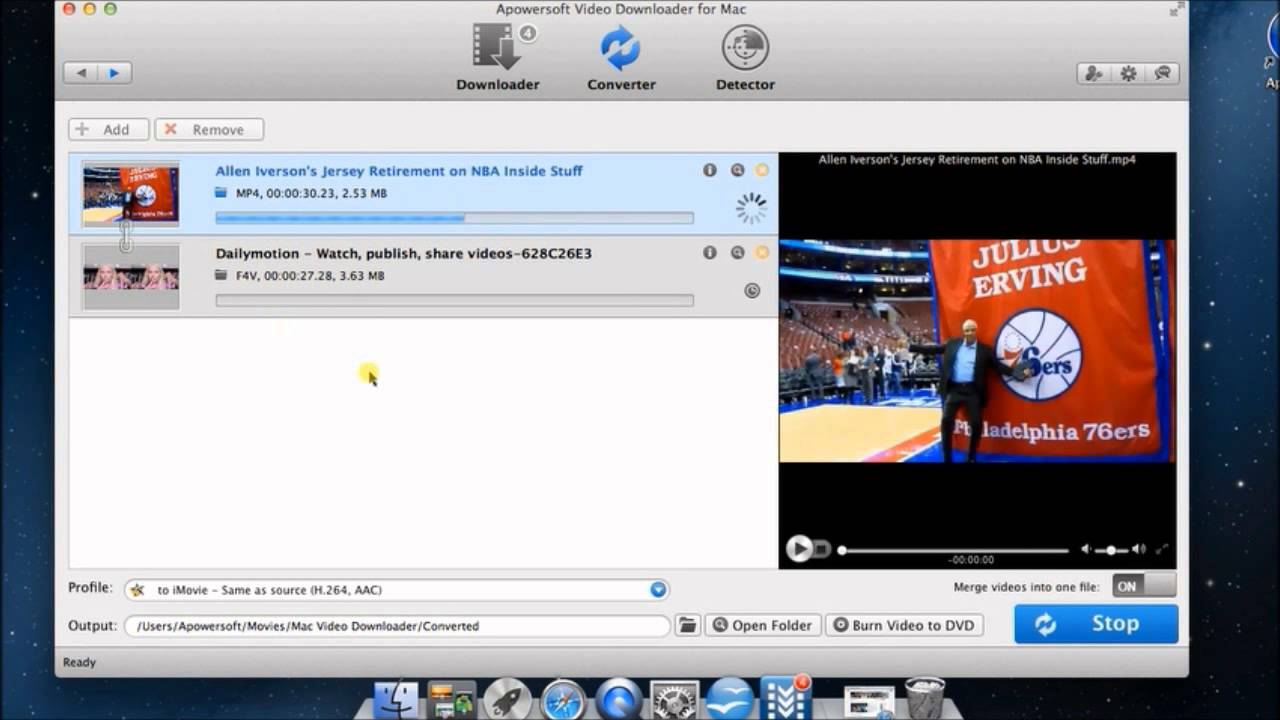 Free video downloader for mac